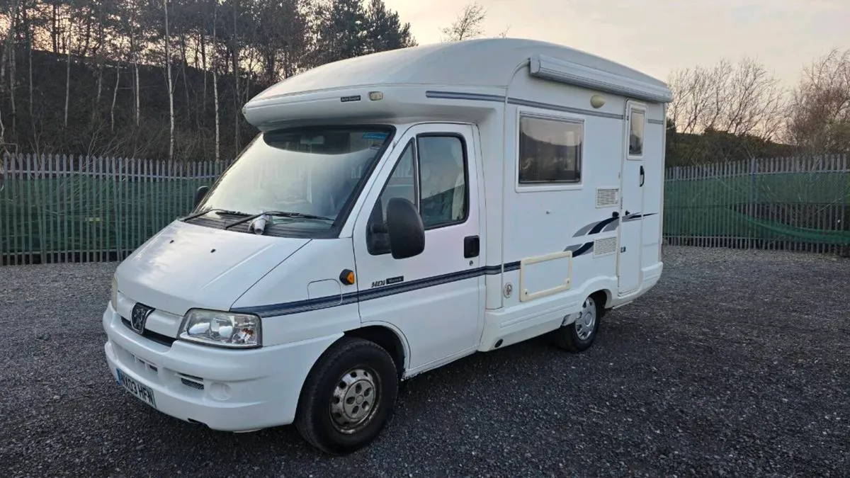 Autosleeper peugoet boxer NI motorhome - Image 1