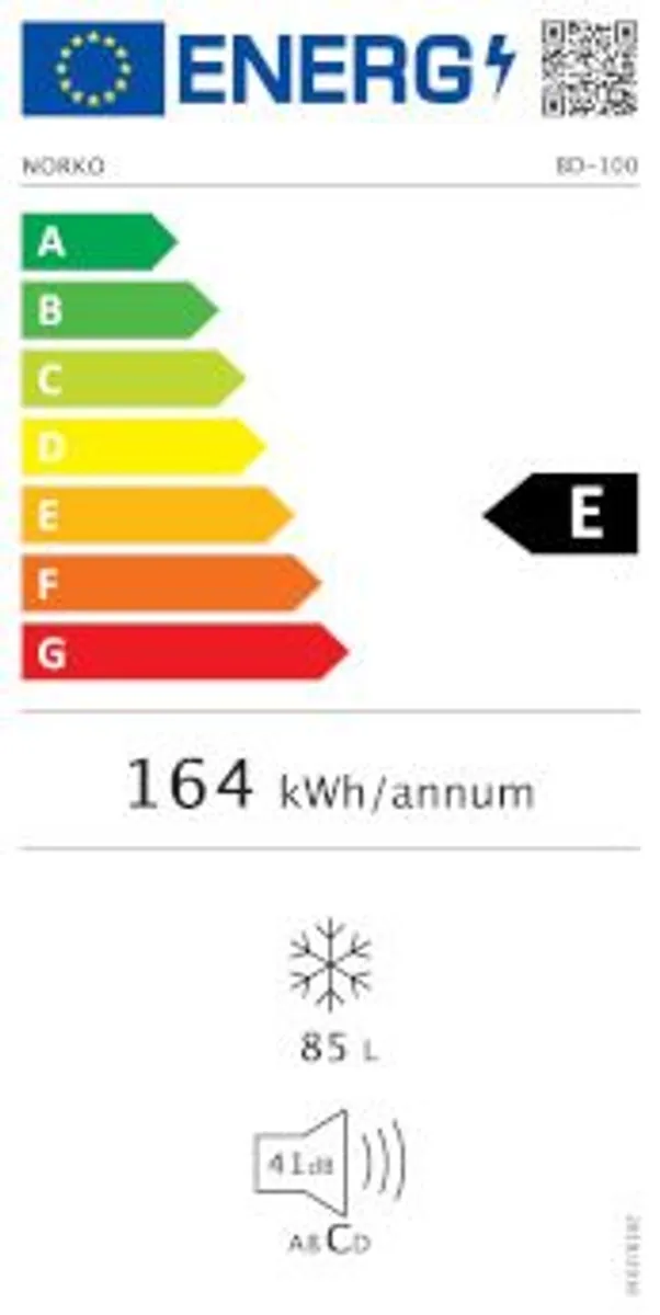 Norko 80 Litre Under Counter Freezer - Image 2