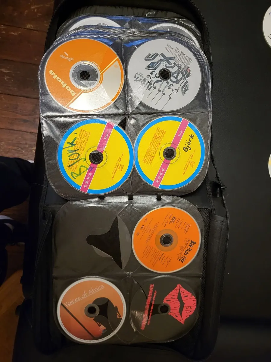 CDs in a carry case – wide mix - Image 1