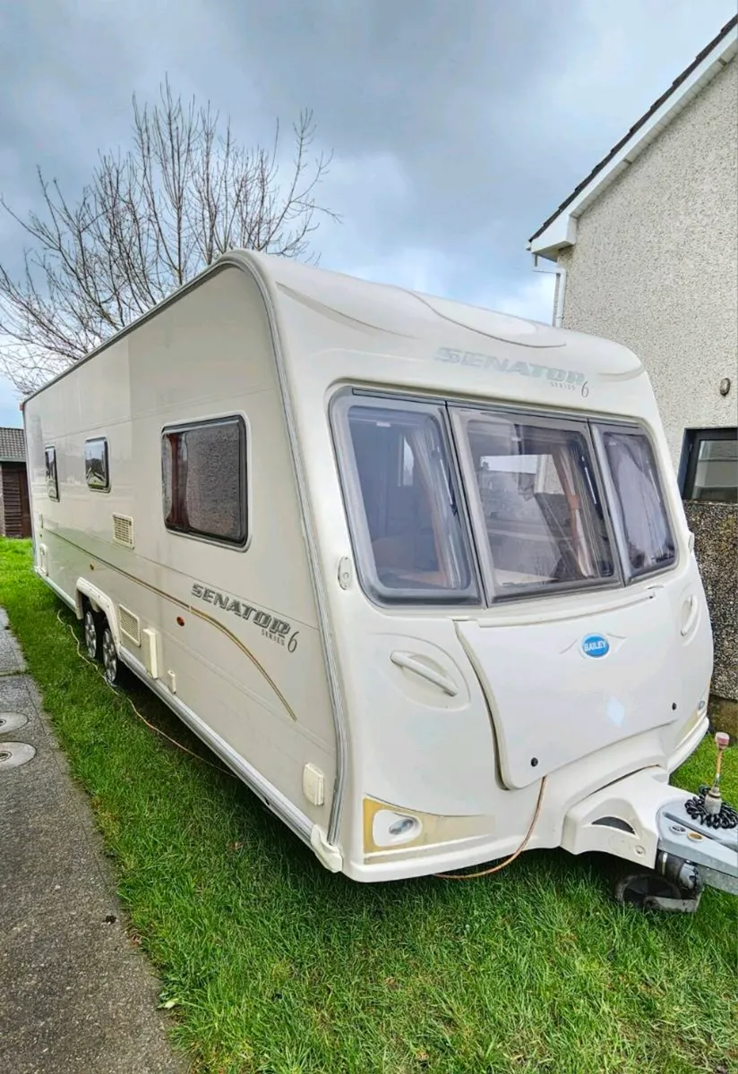 4/5  berth  Caravan  for. sale  21ft  twin axle - Image 1