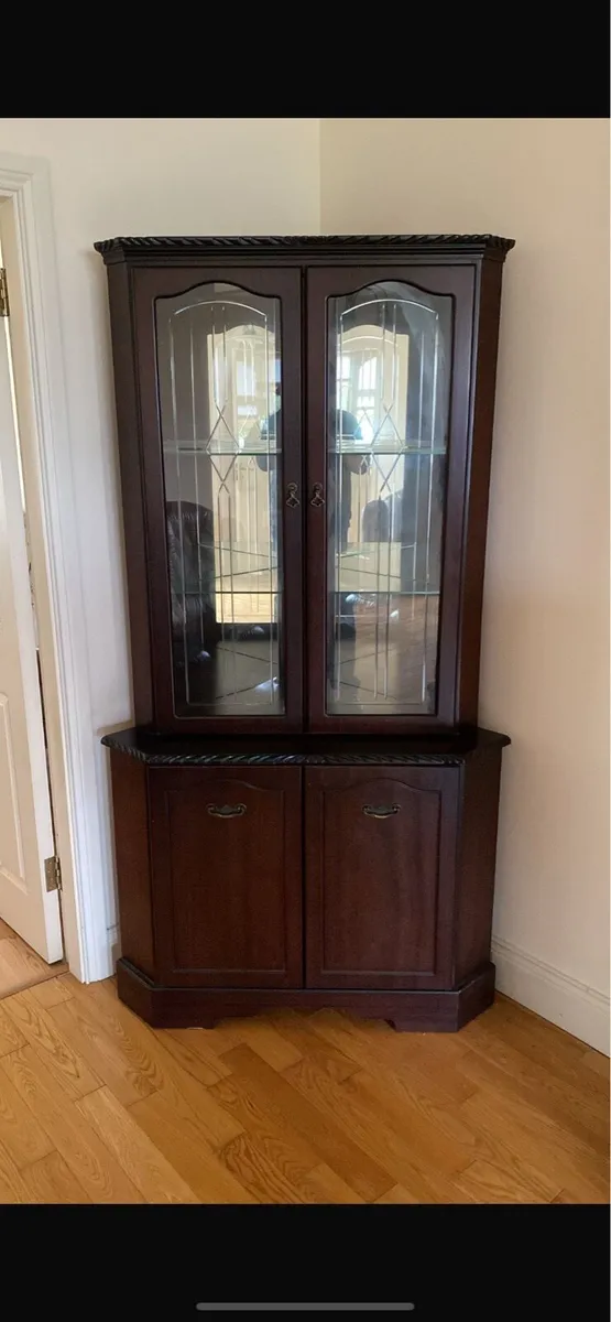 mahogany corner units - Image 2