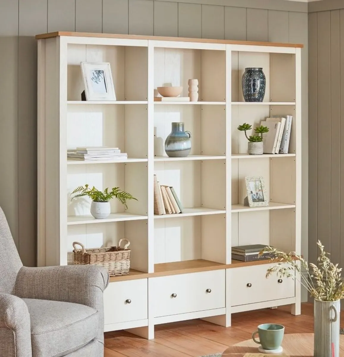 2 boxes of incomplete shelves