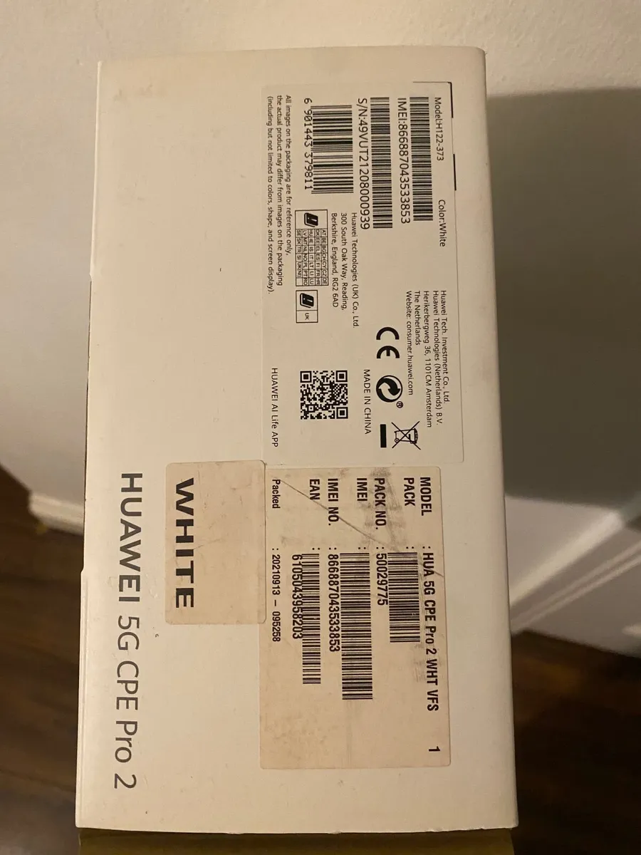 Huawei 5G CPE Pro 2 – High-Speed 5G WiFi 6 Router - Image 2