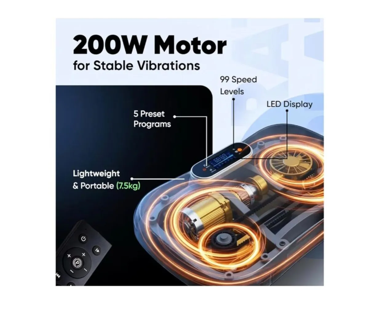 Exercise vibration plate - Image 4