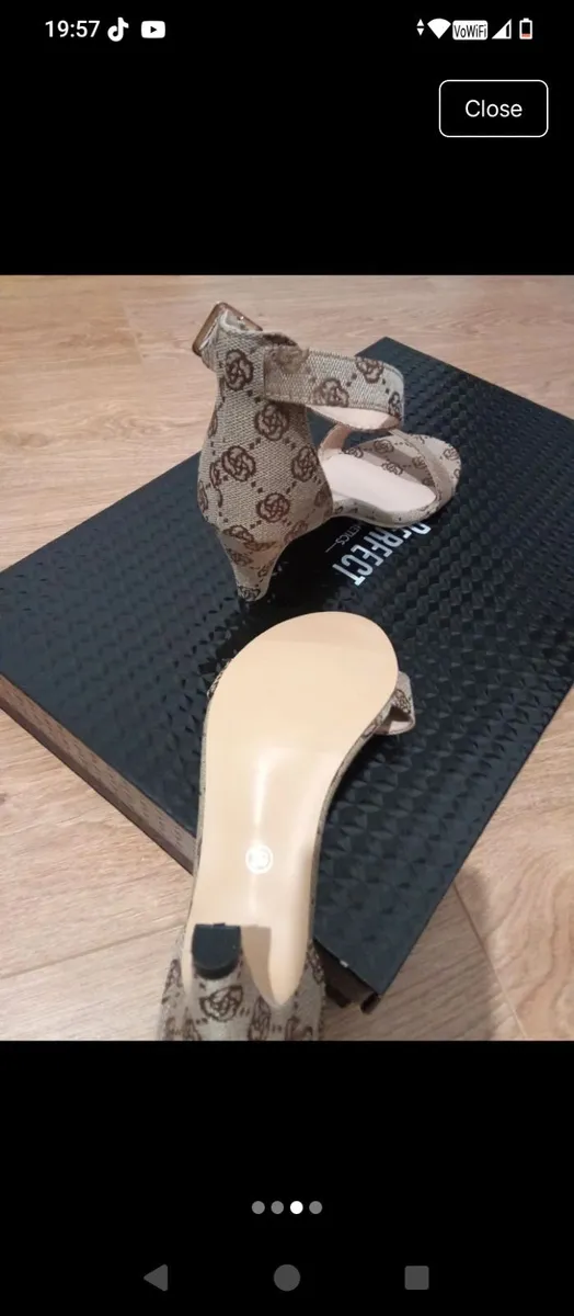 Kitten heels uk 6 - Image 3