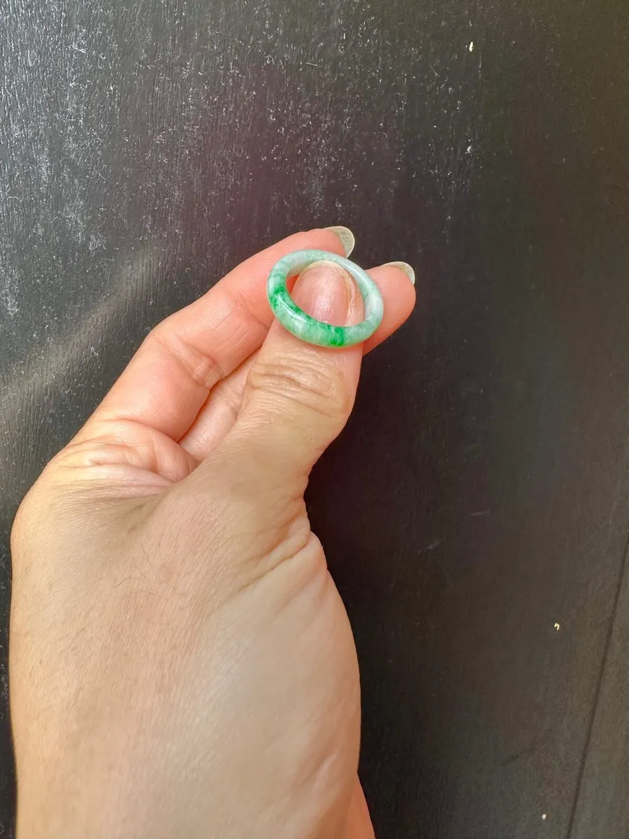 Jadeite ring - Image 3