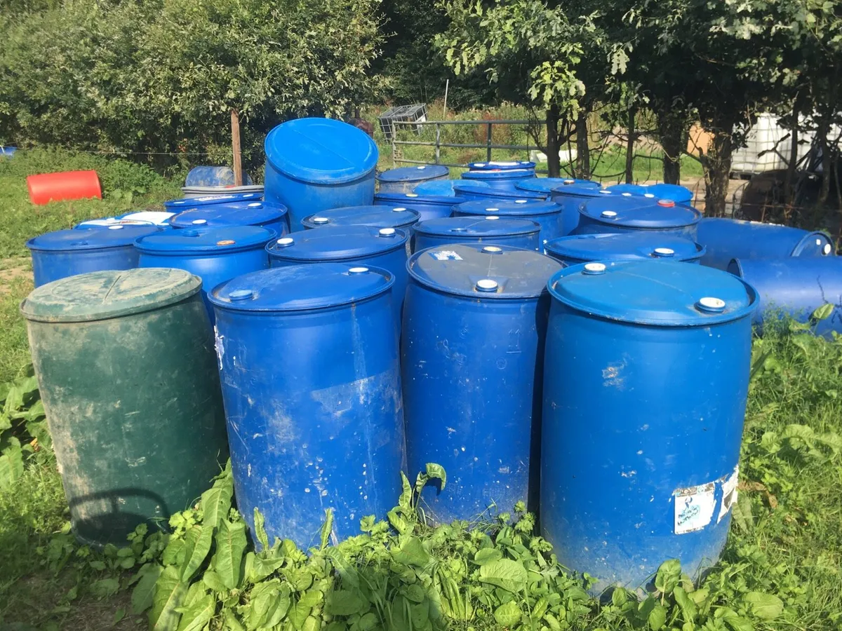 Plastic barrels