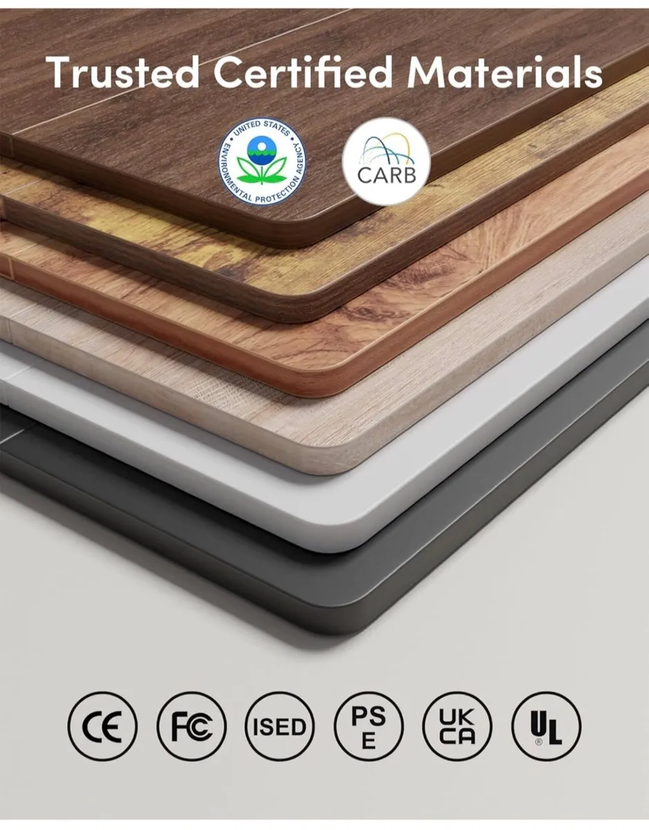 100 X 60 cm Heigh Adjustable Standing desk - Image 3