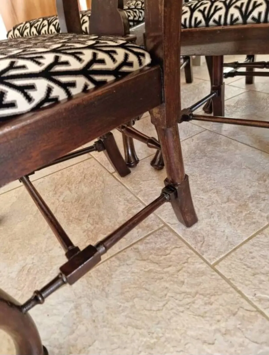 Beautiful Antique Chairs x 5 - Image 4