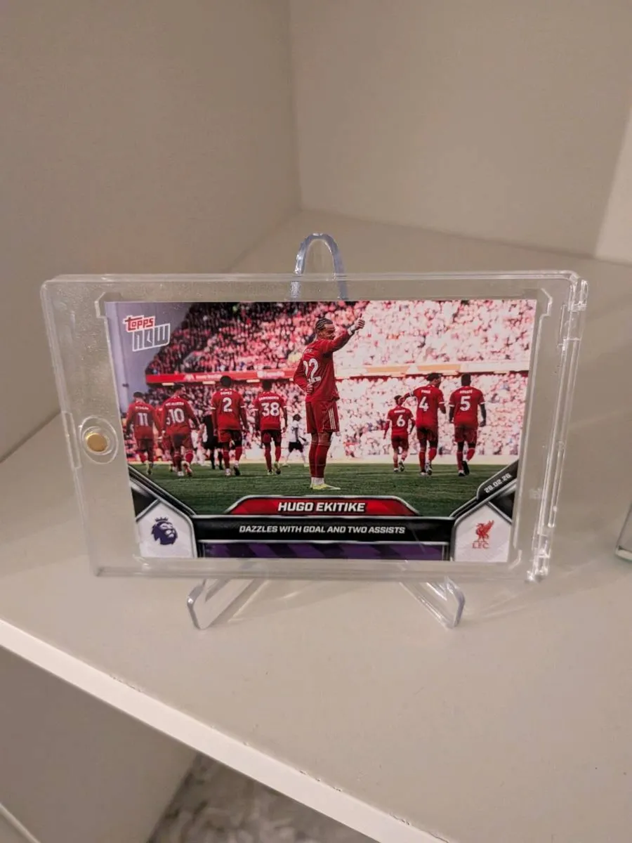 Hugo Ekitike Liverpool Topps Now card - Image 2