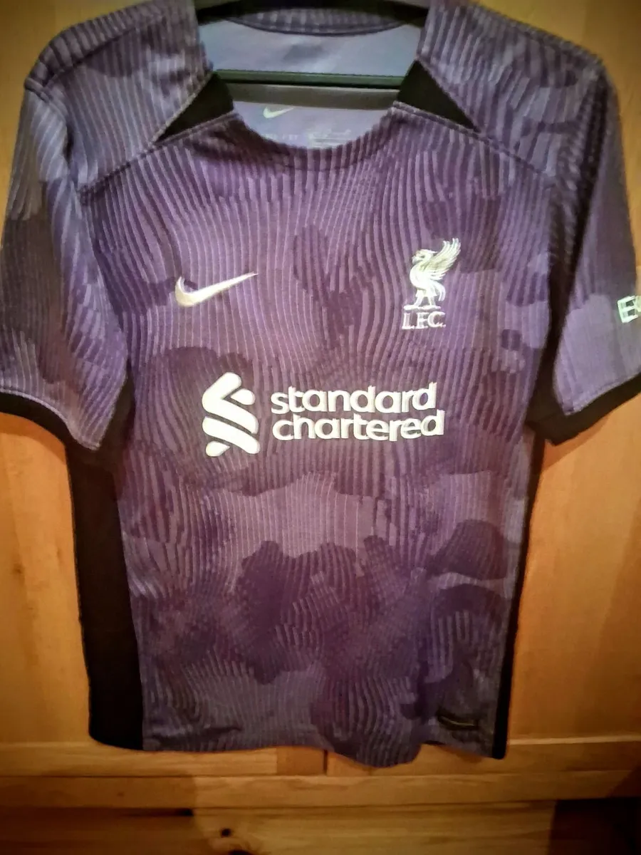 Liverpool Jersey Purple Genuine