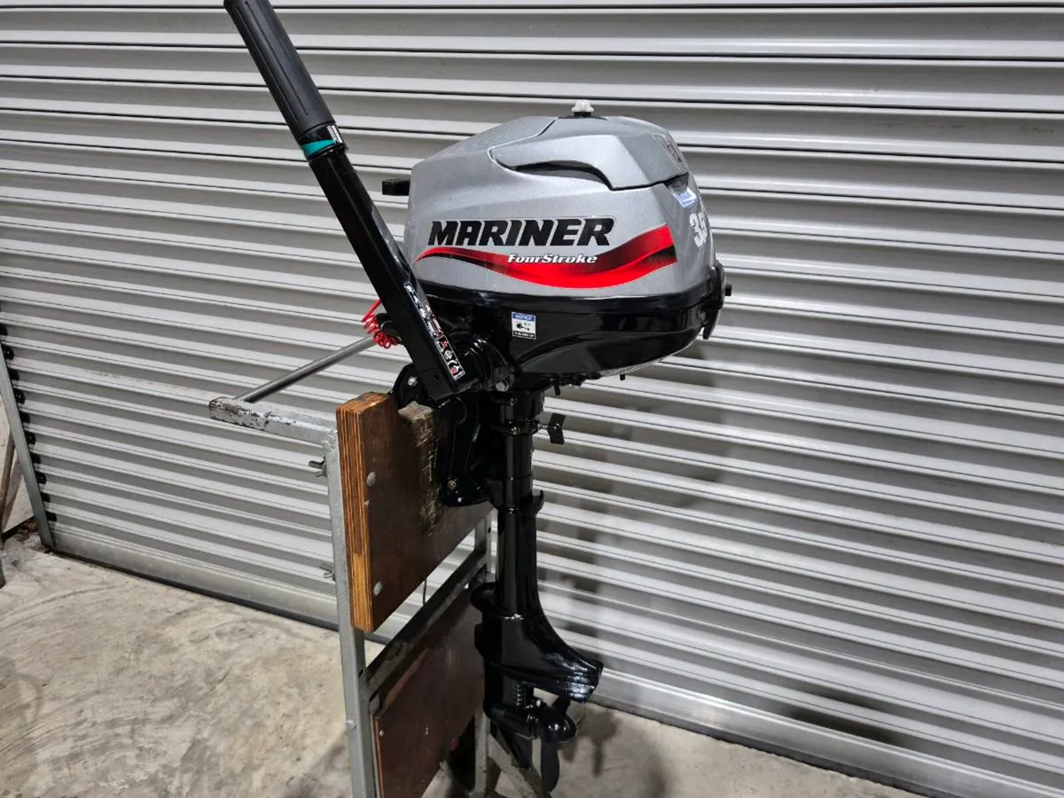 Mariner 3.5hp short shaft boat outboard motor - Image 2