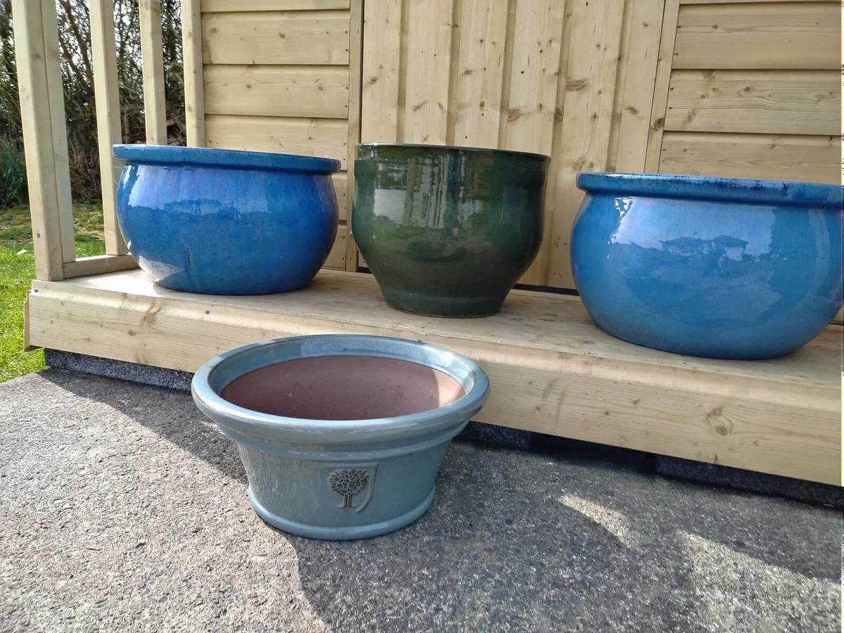 Set of x4 Heavy Garden Planters/ Plant Pots €60 - Image 4