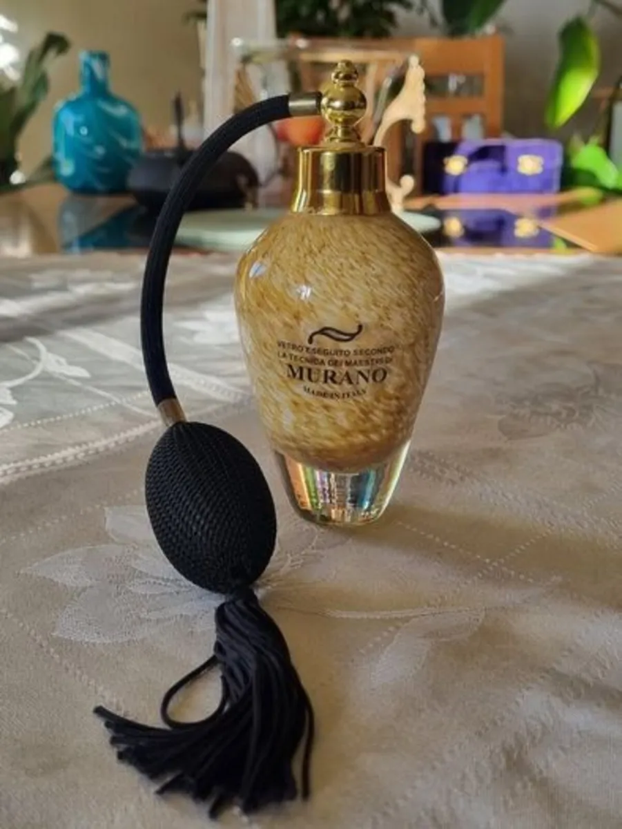 Murano Italian glass perfume bottle - Image 1