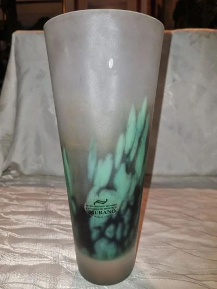 Large Murano Glass Vase - Image 1