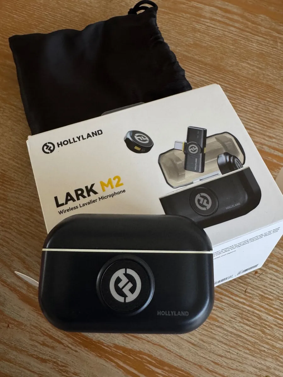 Hollyland Lark M2 Wireless Microphone – Like New - Image 1