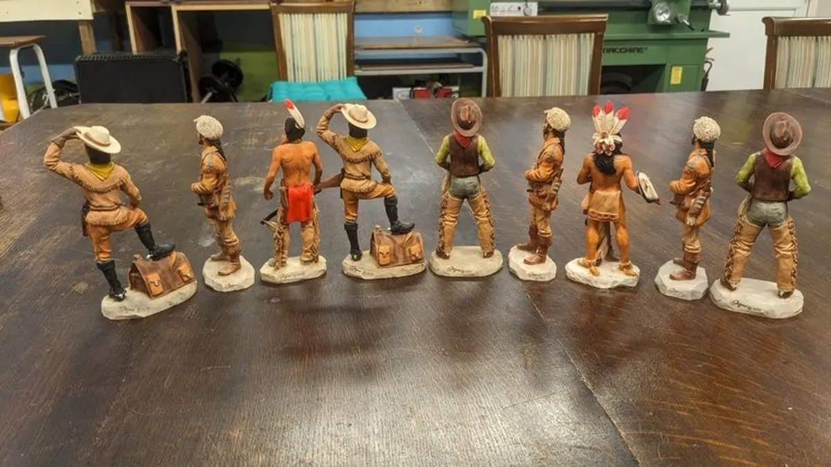 Vintage Castagna " Wild West Series" Figurines - Image 2