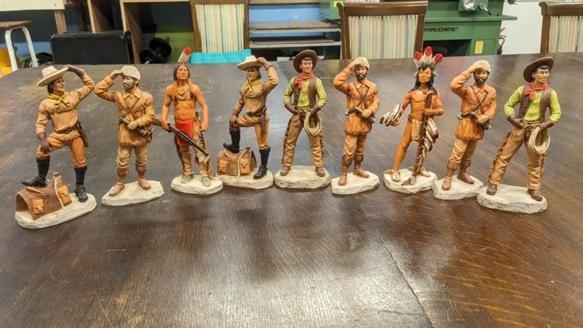 Vintage Castagna " Wild West Series" Figurines - Image 3
