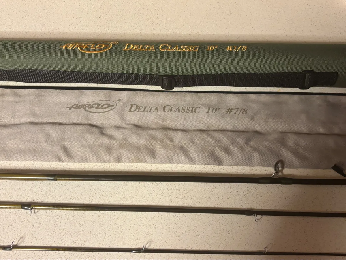 Airflo Delta Classic 10ft #7/8 3 piece fly rod - Image 1