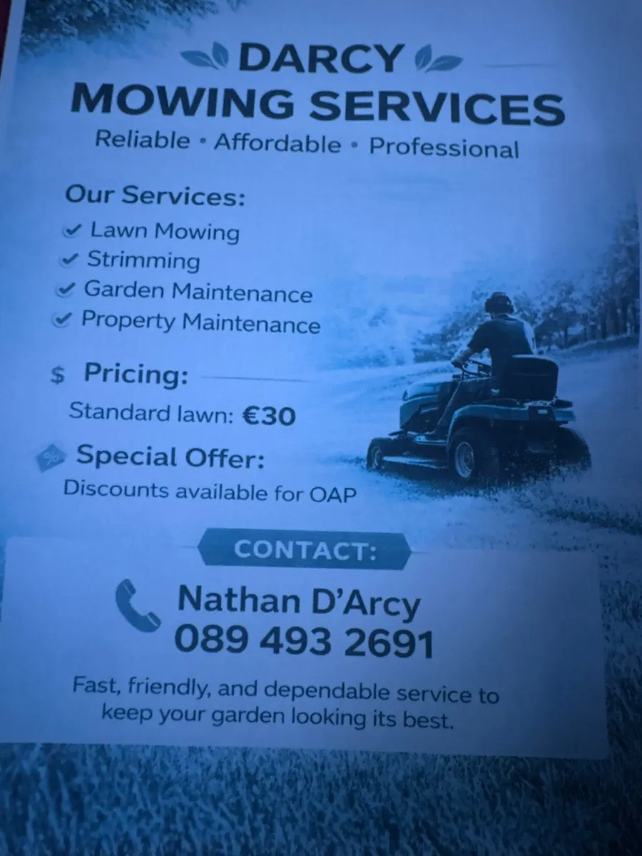 Lawn mowing - Image 1