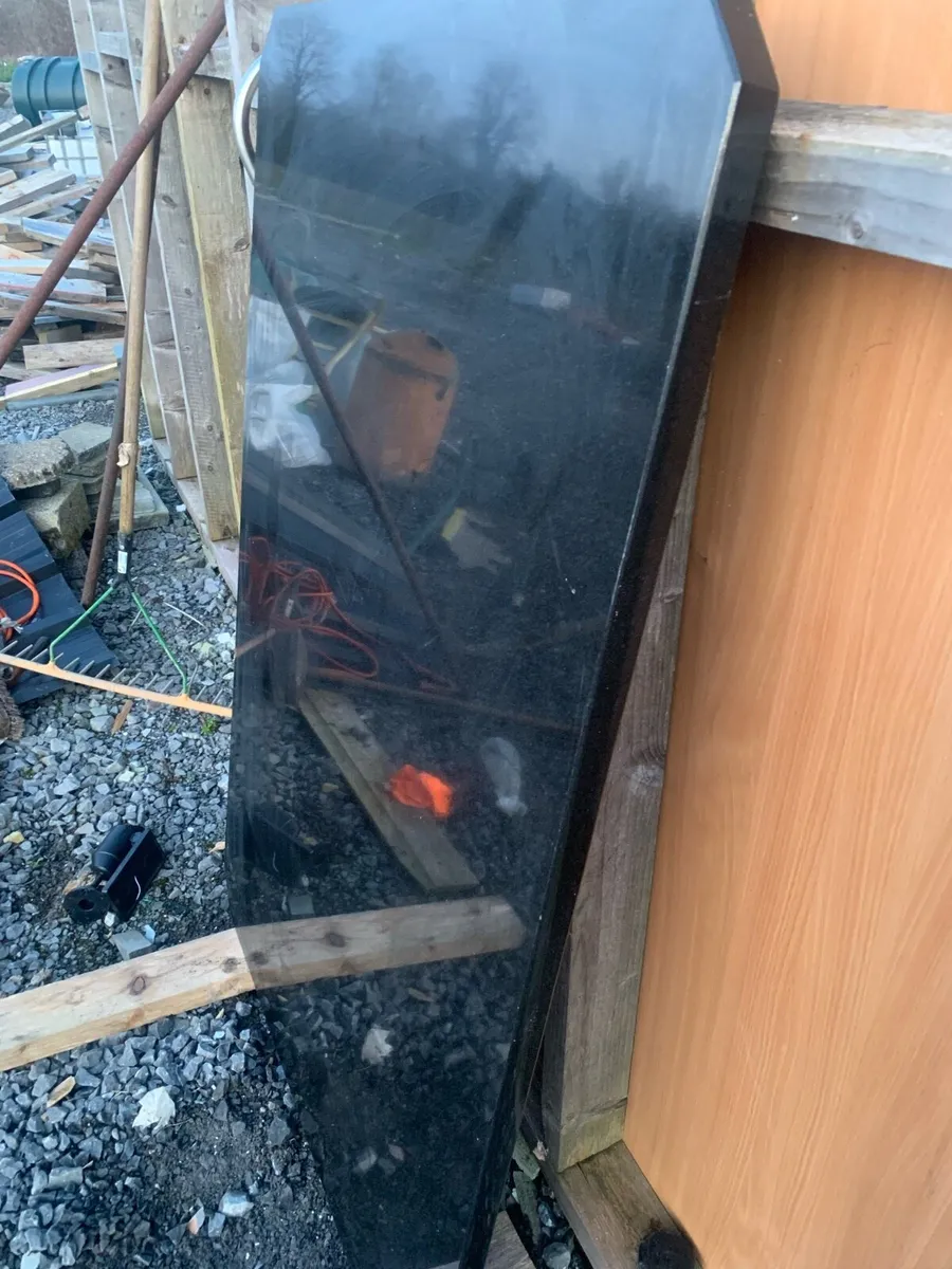 Black marble slab - Image 2