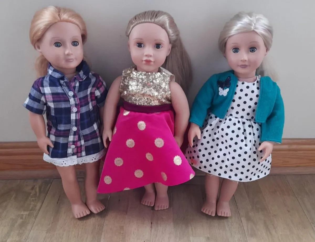 Our Generation dolls x 5 - Image 1