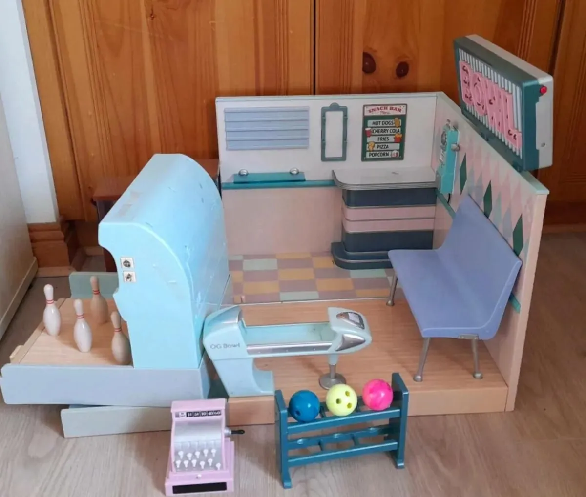 Our Generation Retro Liah Doll, Bowling Alley etc - Image 3