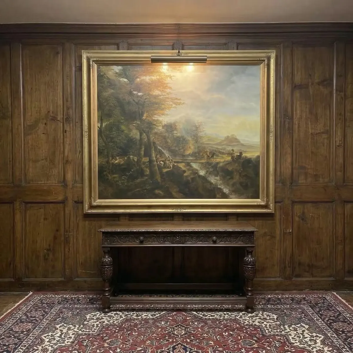 Large original oil on canvas - Image 1