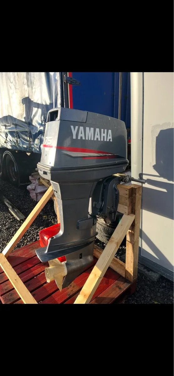 Yamaha 75hp 2 stroke engine - Image 1