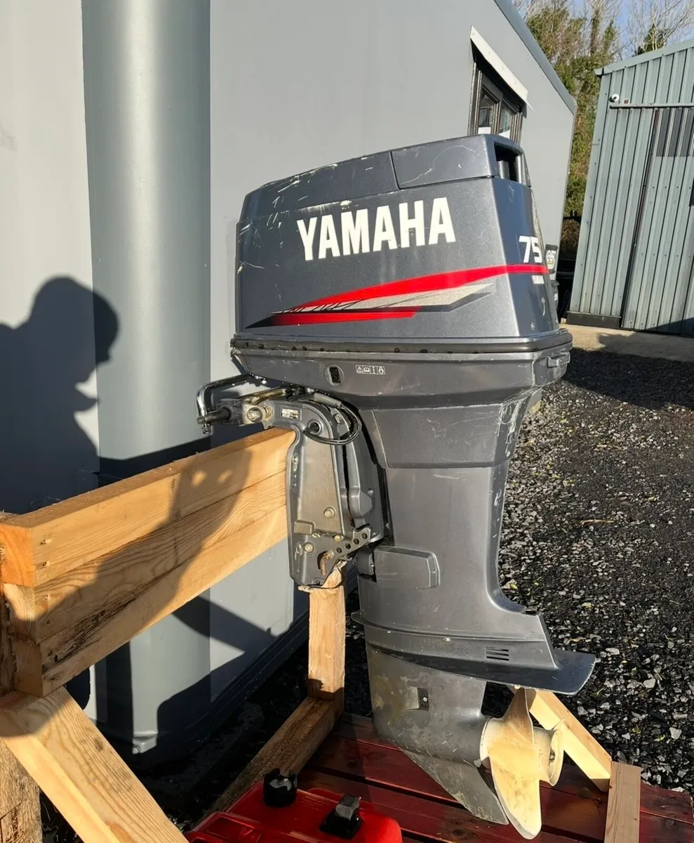 Yamaha 75hp 2 stroke engine - Image 2