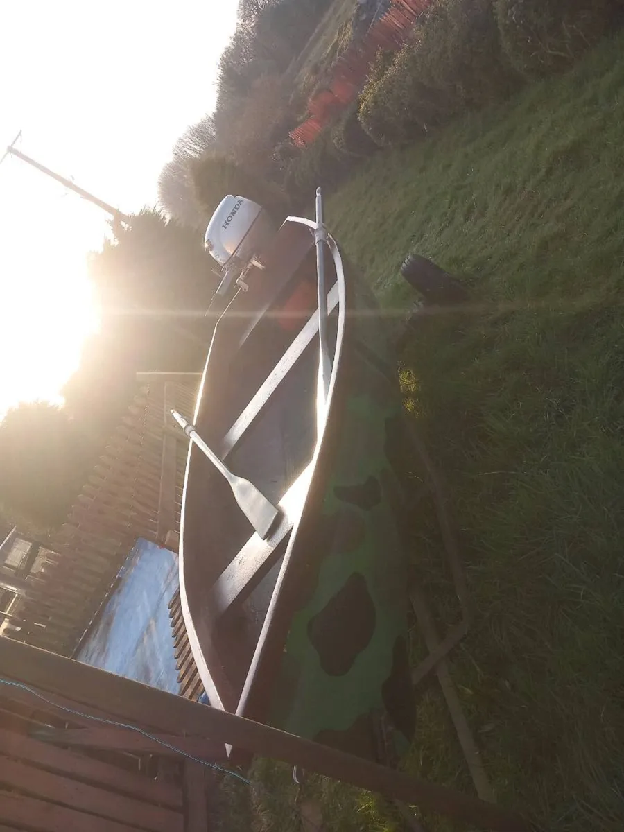 Boat engine trailer oars - Image 3