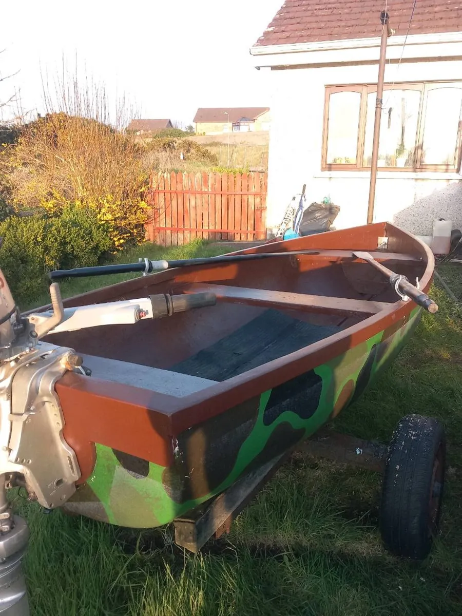 Boat engine trailer oars - Image 4