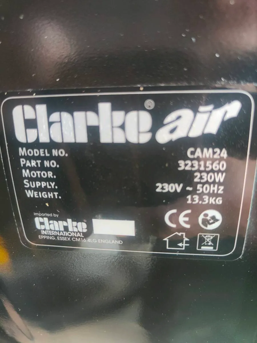 Clarke Air Cam 24 industrial fan - Image 2
