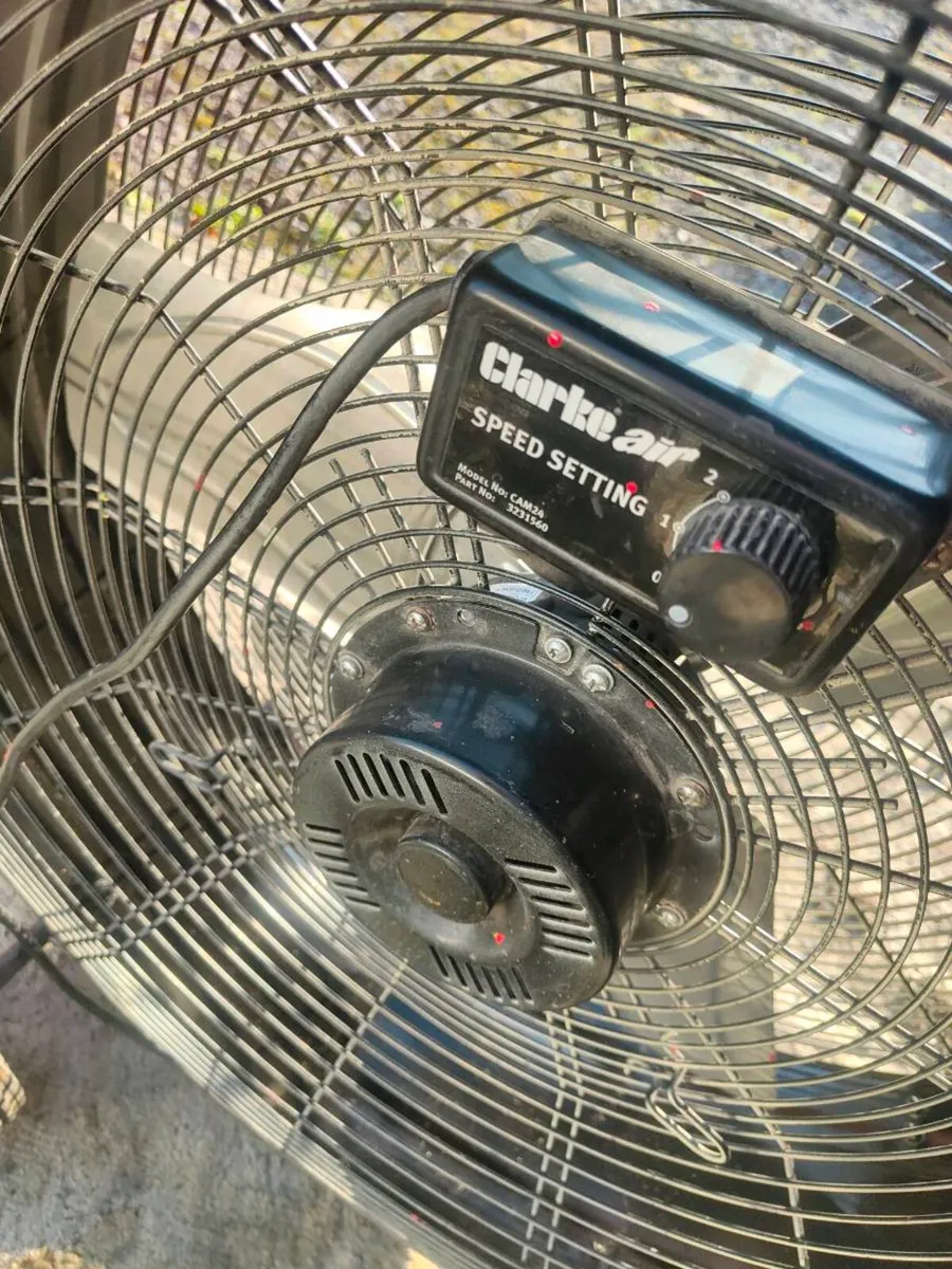 Clarke Air Cam 24 industrial fan - Image 3