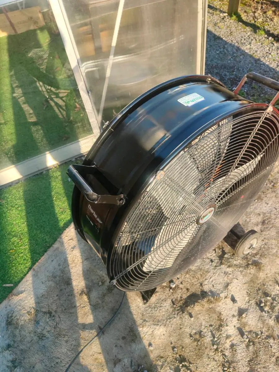 Clarke Air Cam 24 industrial fan - Image 4