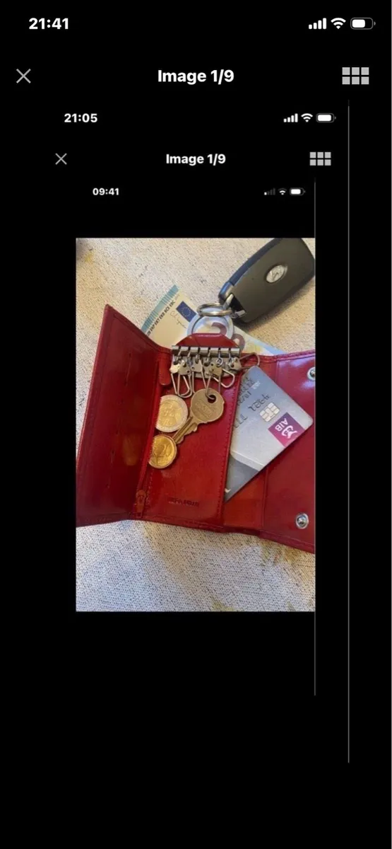 Leather Key Wallet - Vera Pelle - Image 1