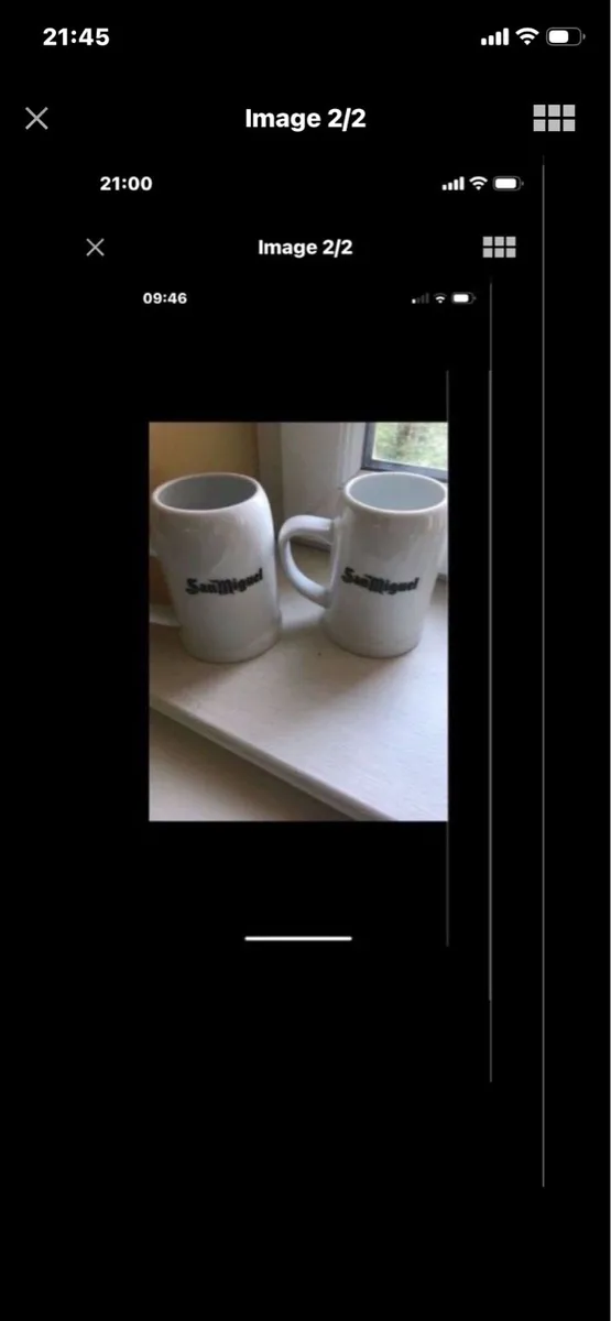 San Miguel Ceramic Tankards (2) - Image 2