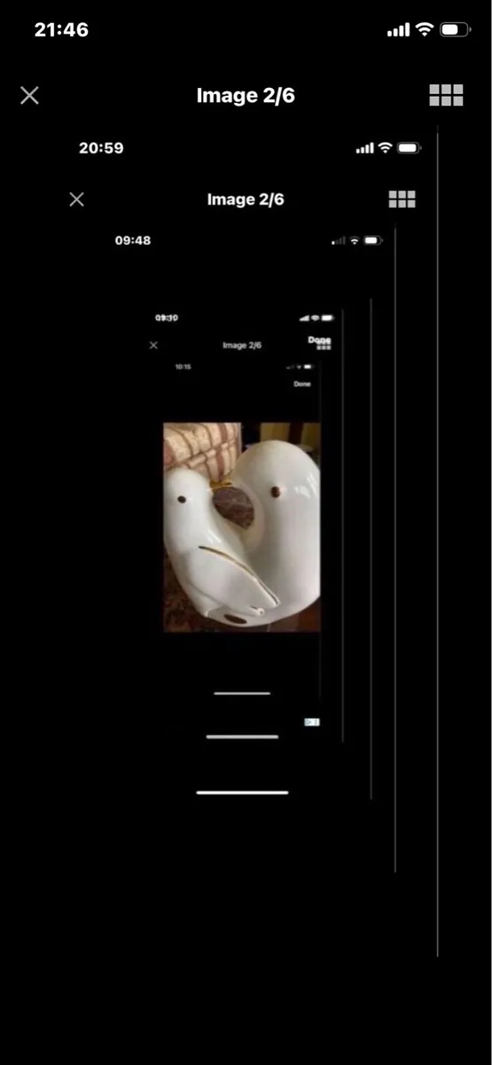 Ceramic Lovebirds - Image 2