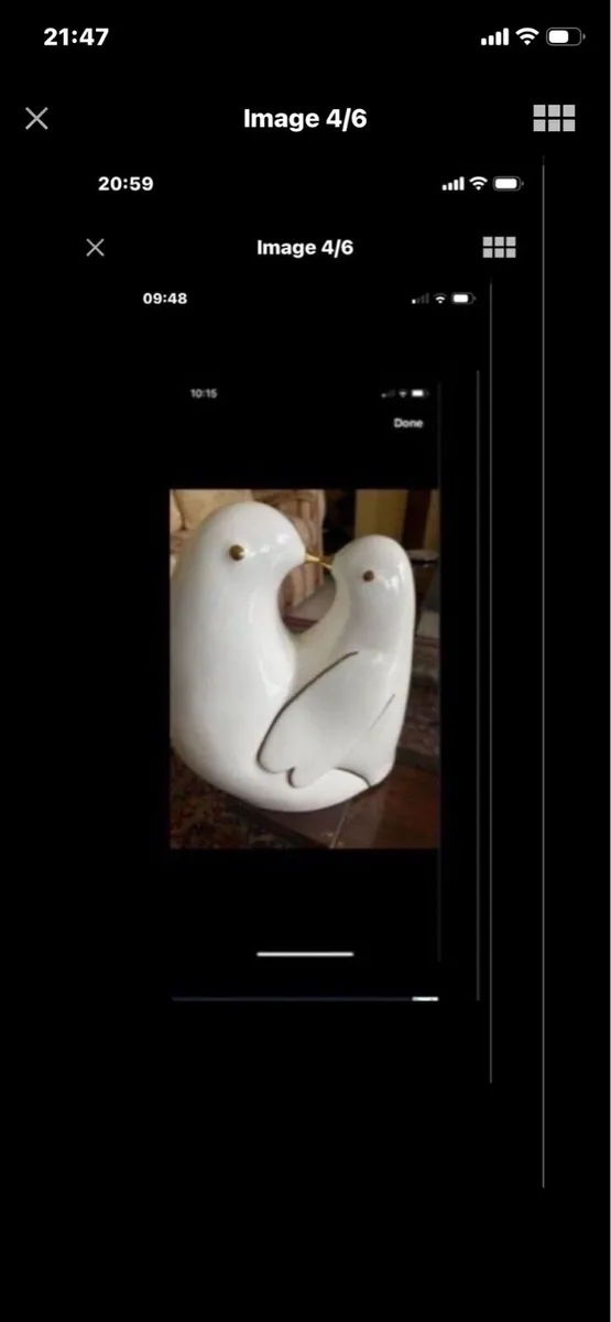 Ceramic Lovebirds - Image 4