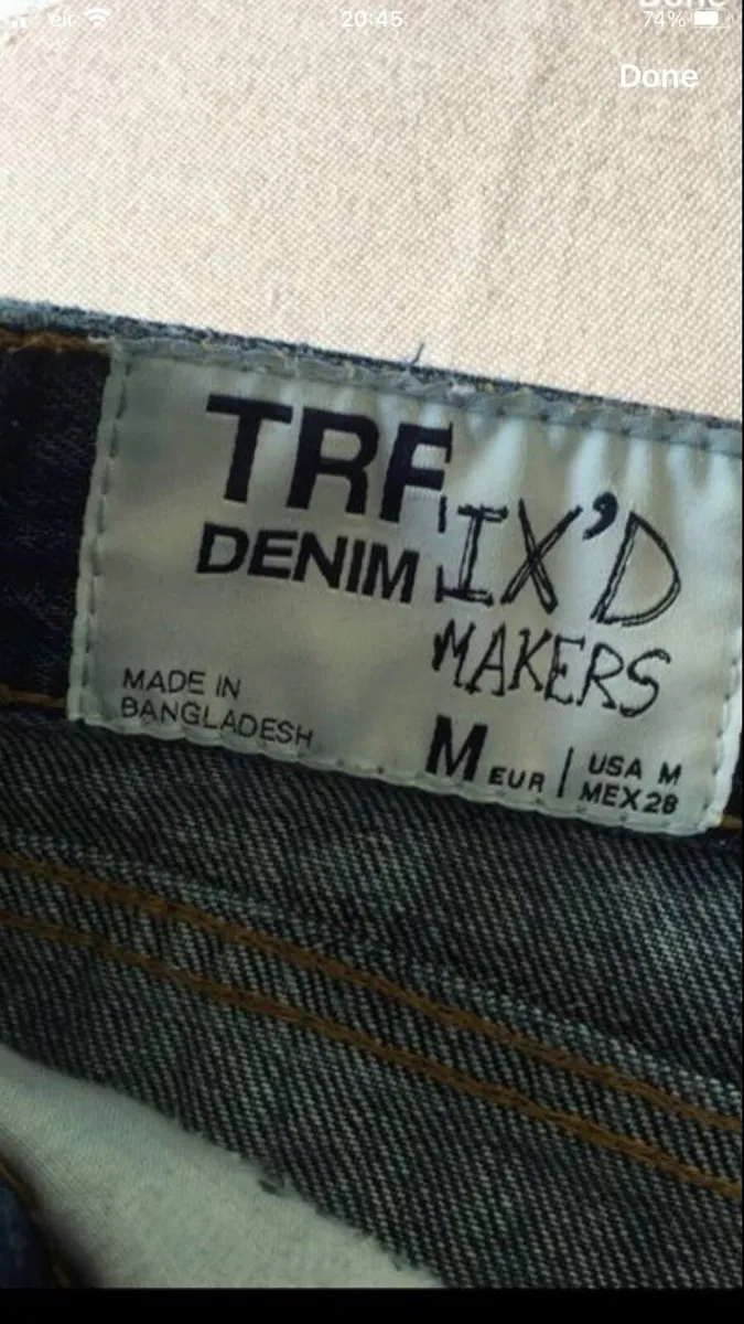 Ladies denim skirt size M €5 - Image 3