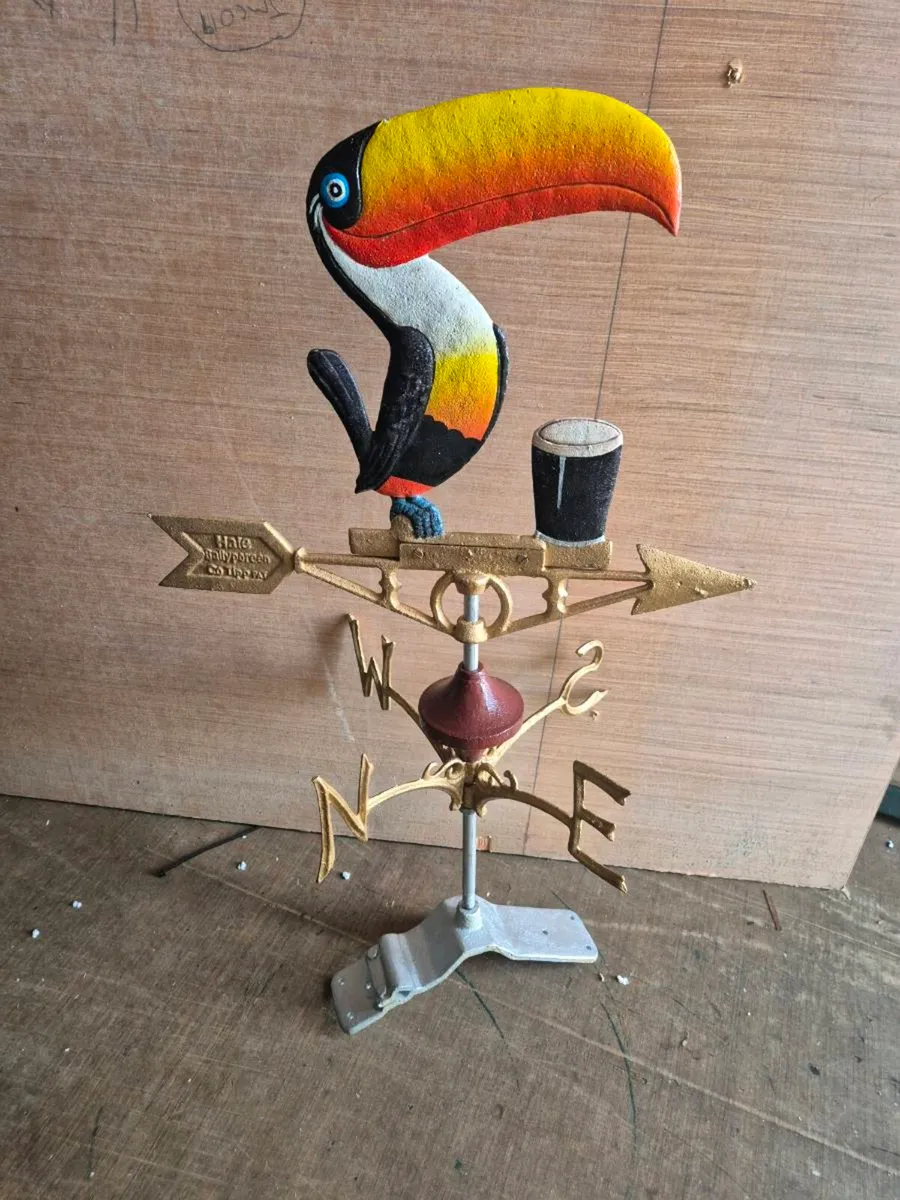 Guinness  toucan  weather vane - Image 2