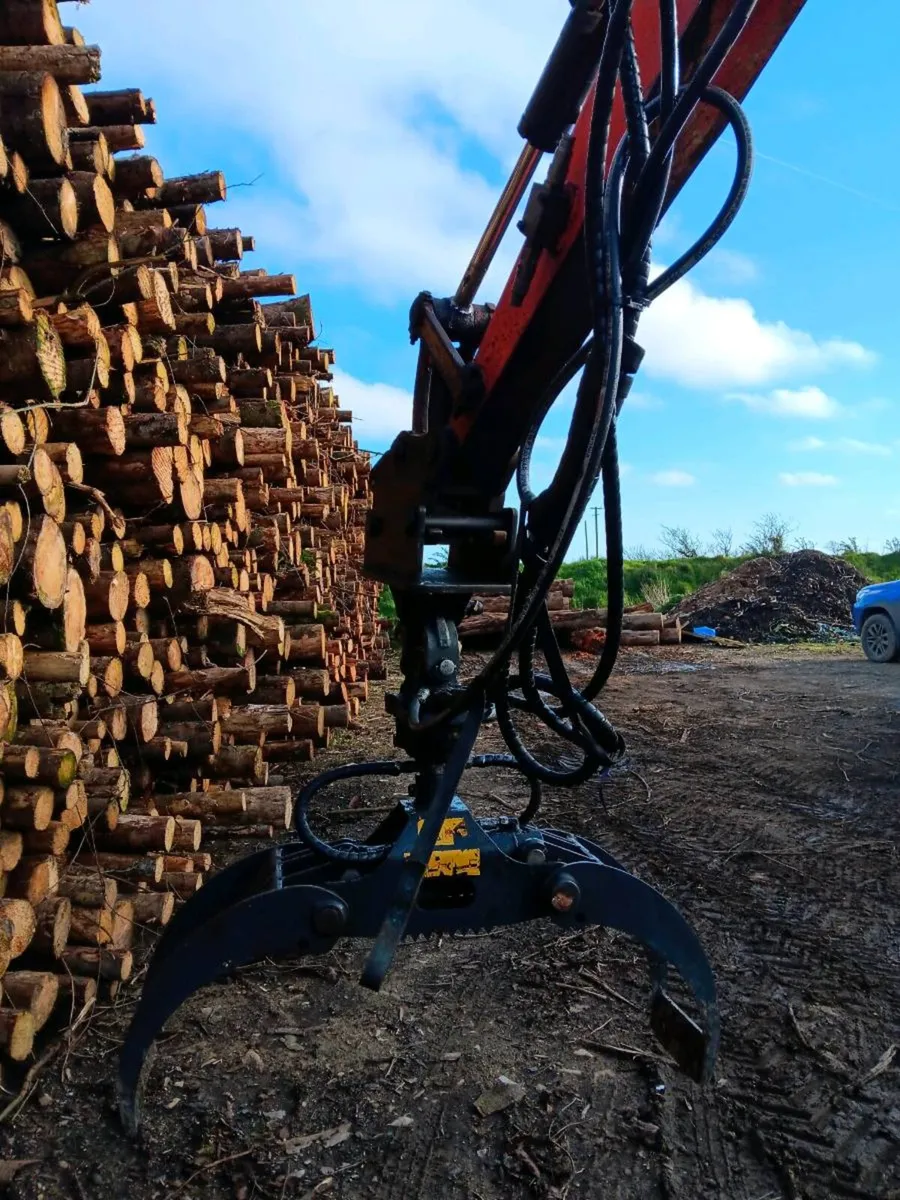 Log Grab For Mini Digger - Image 2