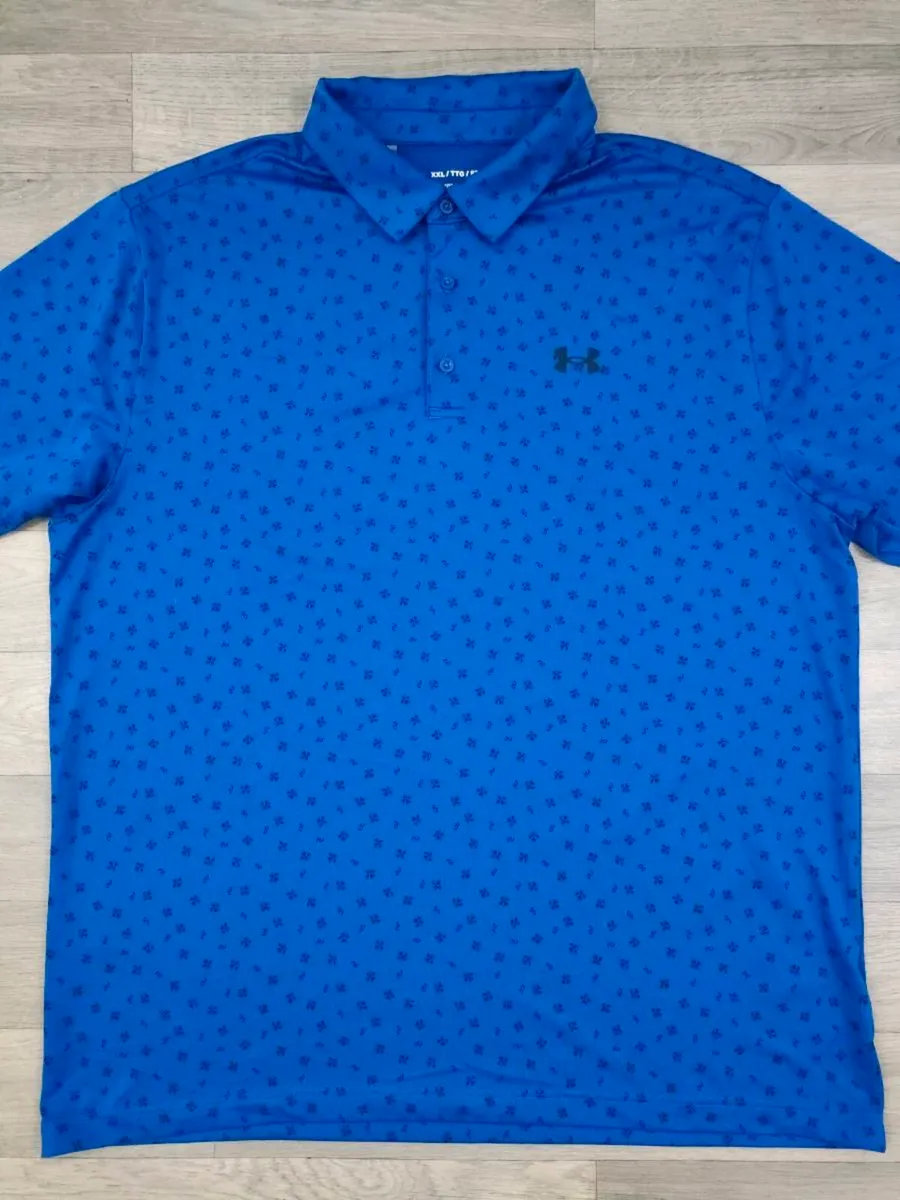 Under Armour The Playoff Golf Polo Shirt Mens XXL - Image 2