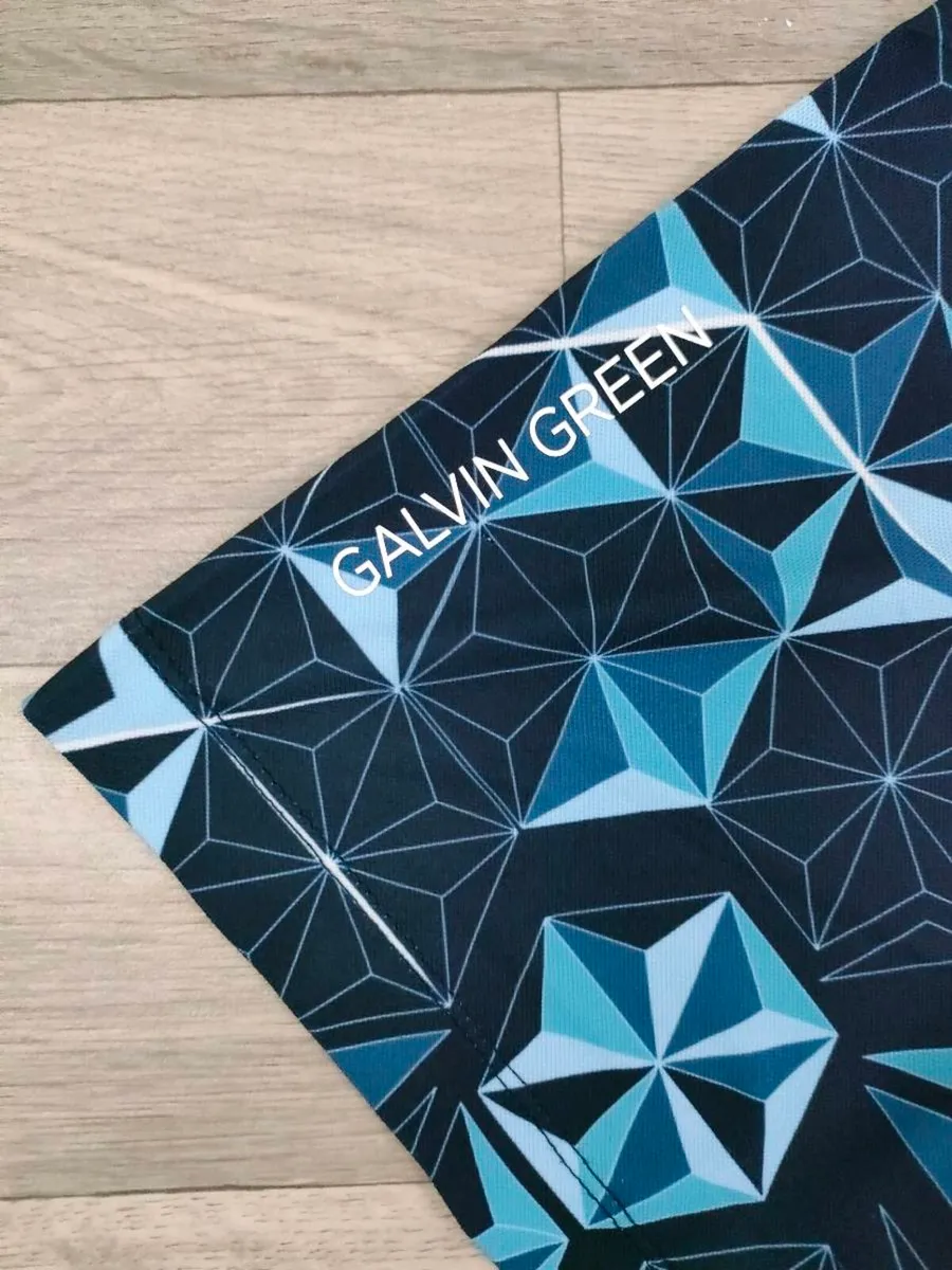 Galvin Green Patterned Golf Polo Shirt Mens XXL - Image 3