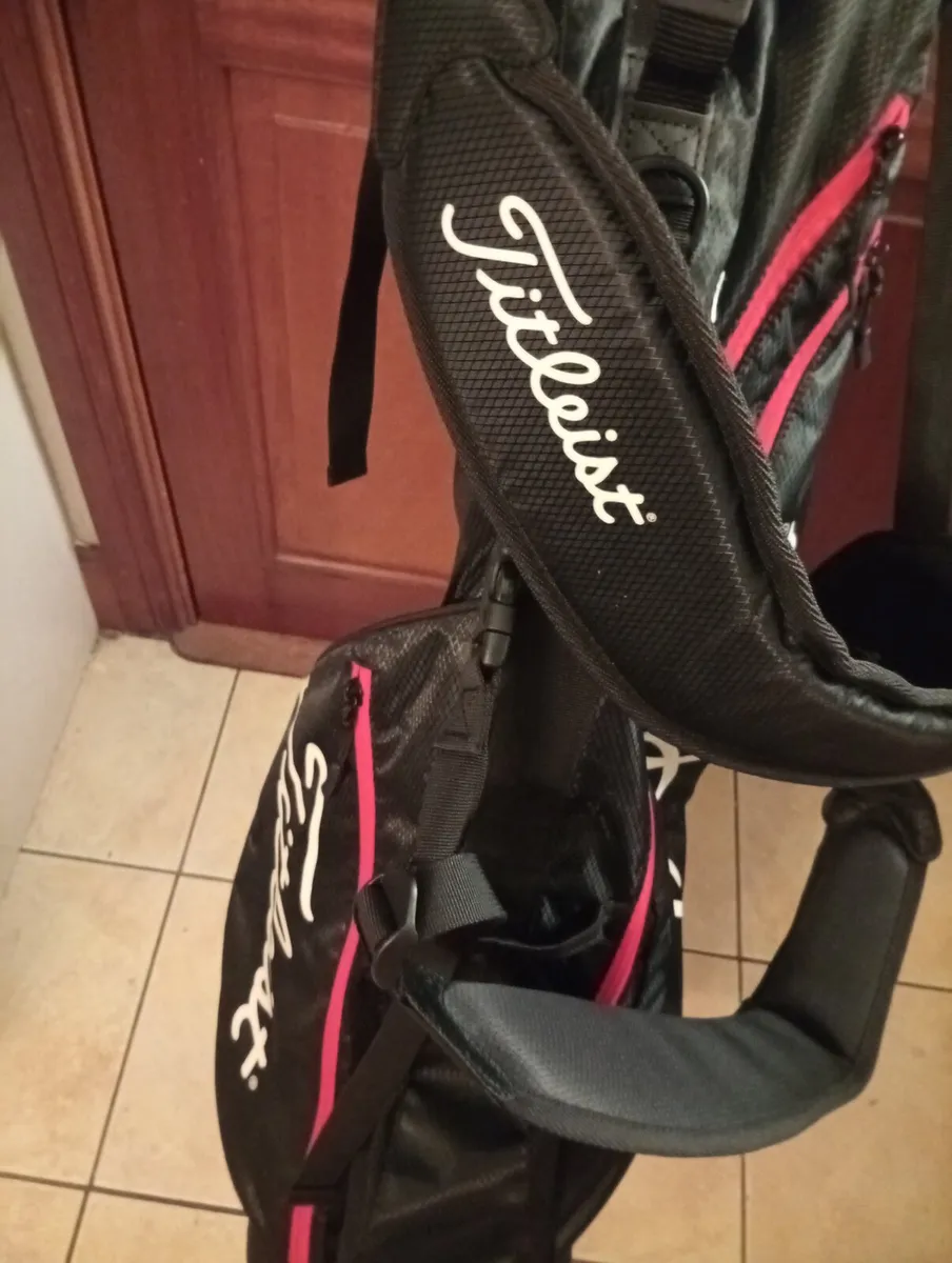 Titleist Pencil Bag / Double Strap Used 1 Round - Image 3