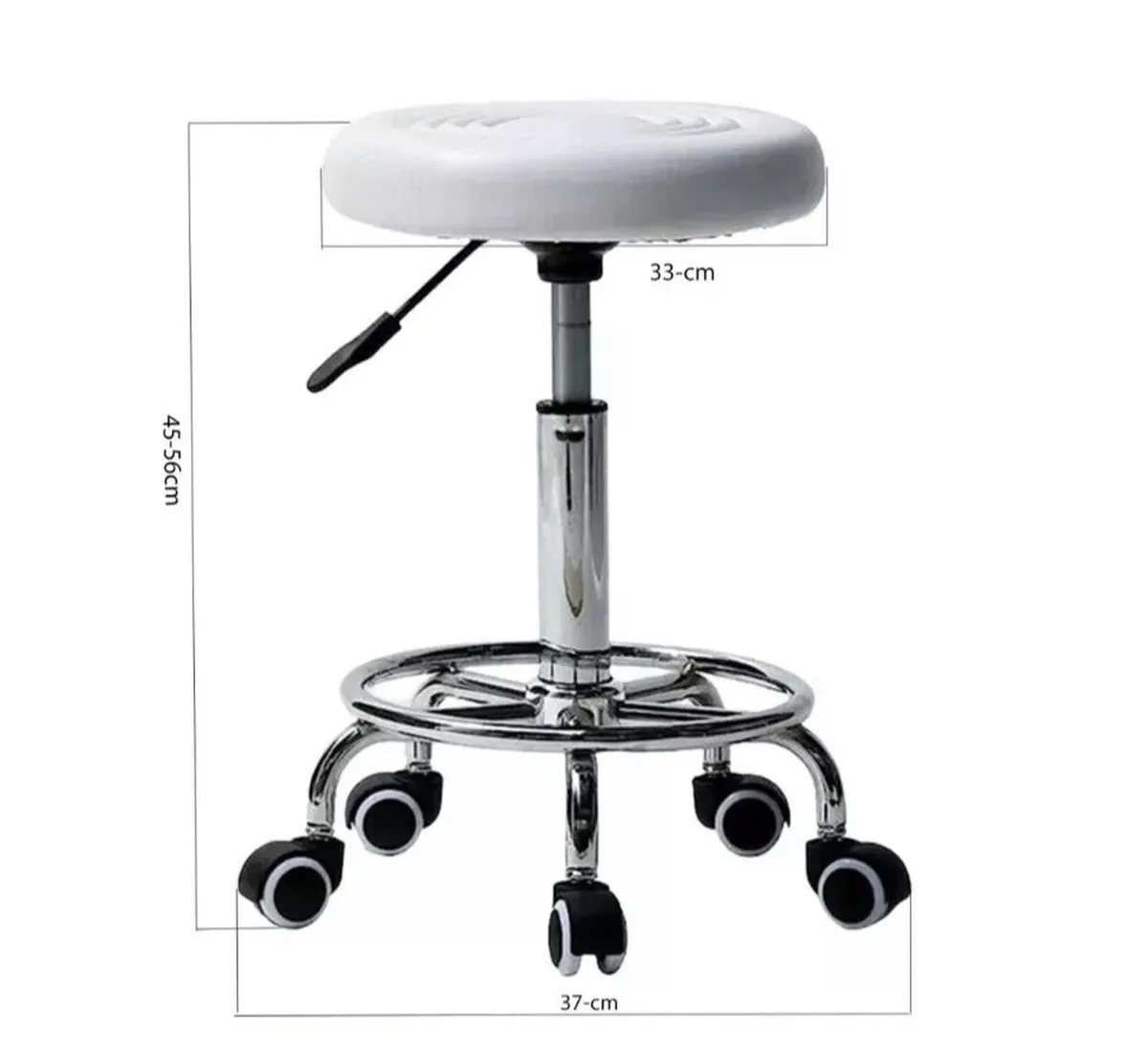 NEW Salon Stool Adjustable Swivel Chair - Image 4