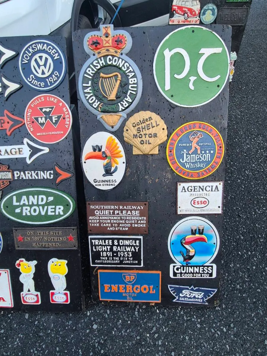 Cast iron sign - Image 3