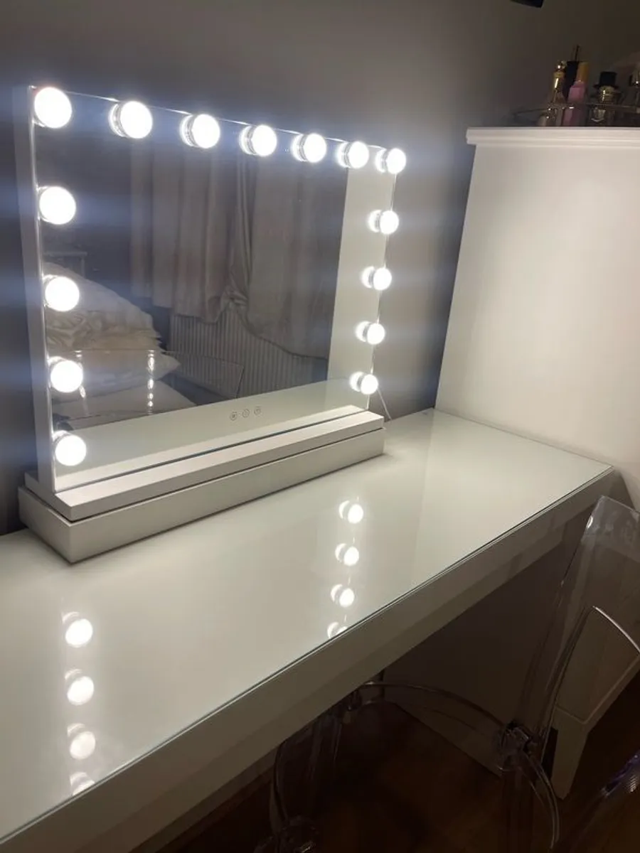Make Up Table, Mirror And Chair - Image 2