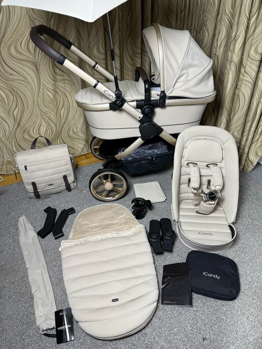 As new ICandy peach 7 biscotti - Image 1