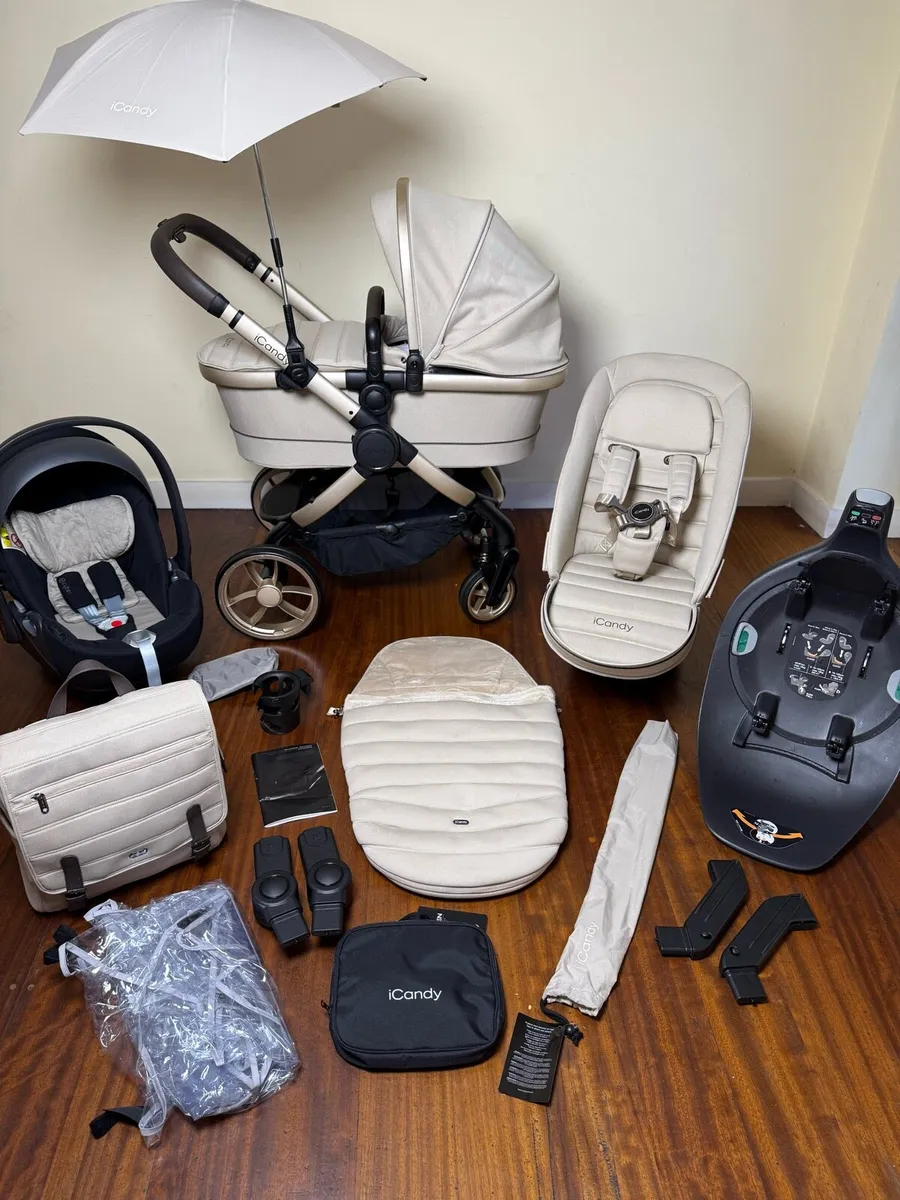 ICandy peach 7 Cybex car seat isofix - Image 1